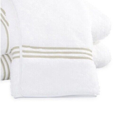 Matouk Bel Tempo Wash Cloth 12x12 - Almond - Picture 5 of 7